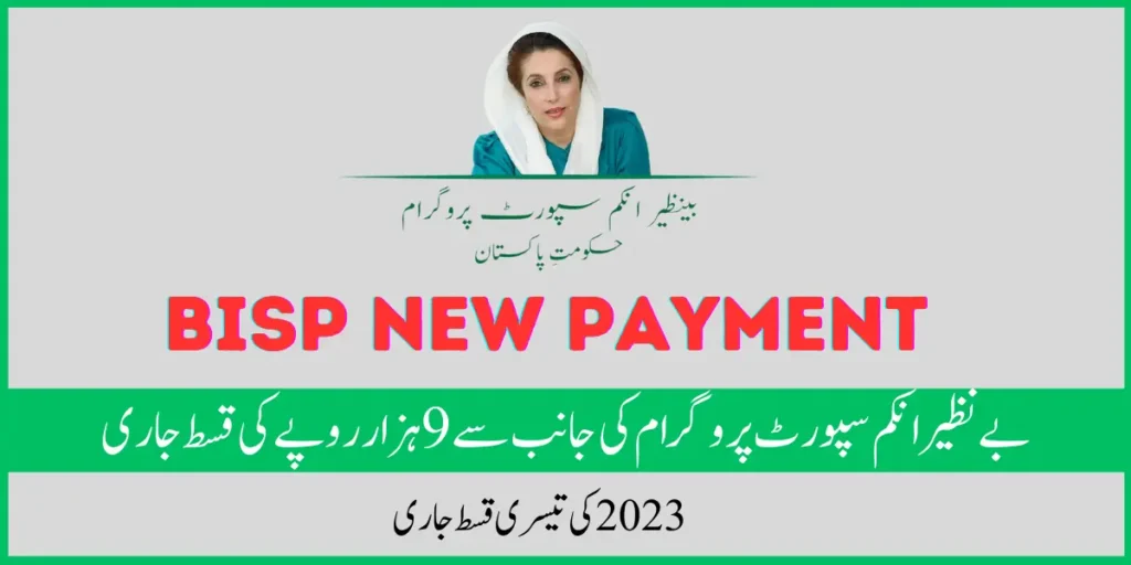 BISP New Payment Online Check